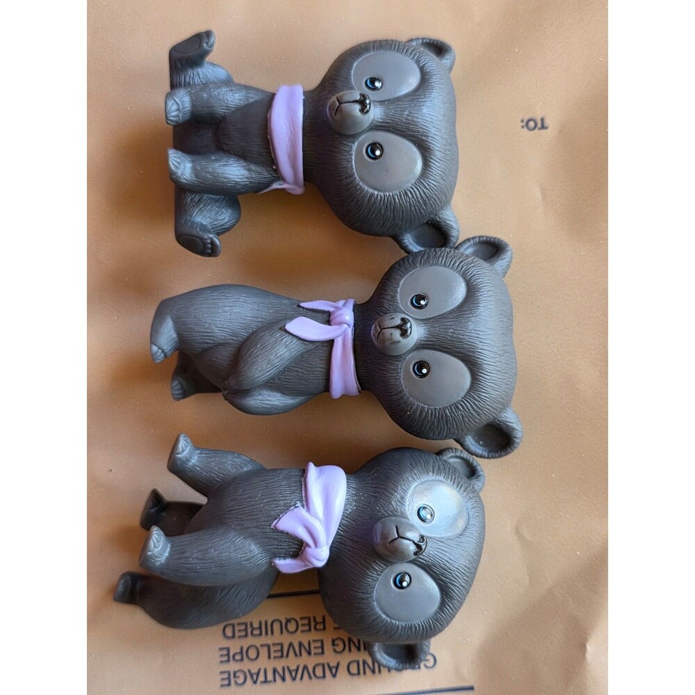 Set of 3 Disney Pixar BRAVE Merida Bear Cubs 3"